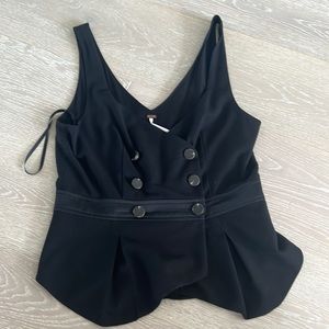 Free People vest size small perfect!